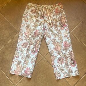 Tommy  Hilfiger Linen Wide leg lounge pants! 12